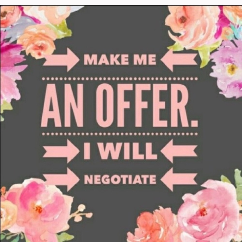 💥❗️REASONABLE OFFERS ONLY CAN BE NEGOTIATED💥‼️